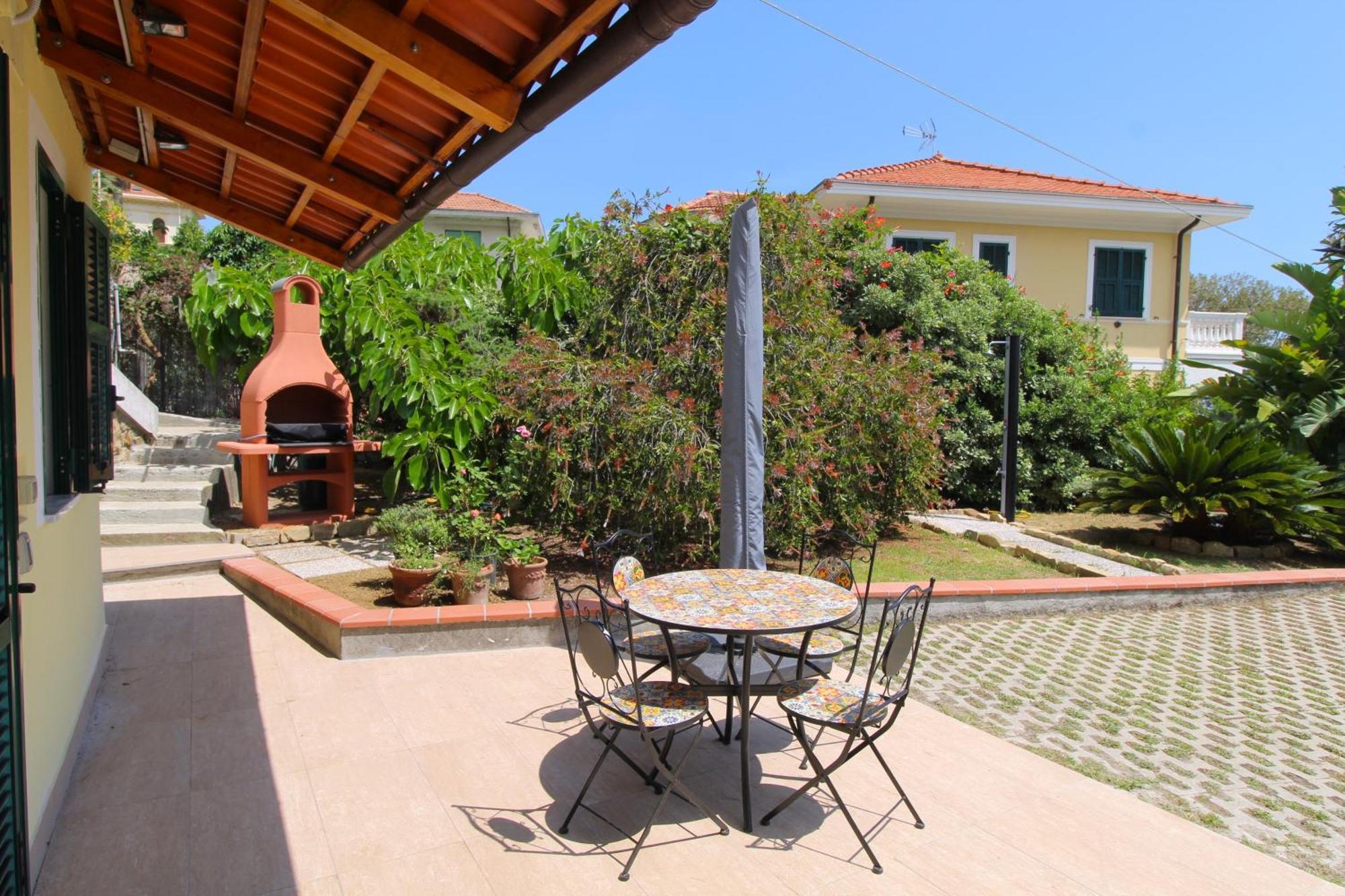 La Pace, Il Sole, Il Mare - Sanremo Casa Indipendente Vista Mare, Posto Auto Privato, Ampio Spazio Esterno Attrezzato, A Pochi Minuti Dalle Spiagge Bagian luar foto